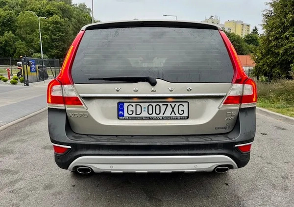Volvo XC 70 cena 84000 przebieg: 228000, rok produkcji 2015 z Gdańsk małe 436